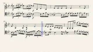 Duo II for Violin and Cello. Opus XII Adagio. G B, Cirri