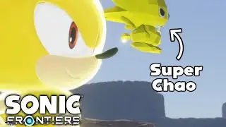 Super Sonic + Chao Team Up