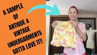 A Glimpse of Undergarments from the Past : Antique and Vintage Foundation Garments SD 480p