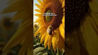 POV: You&rsquo;re a Bee Pollinating Flowers #beepollination #nature