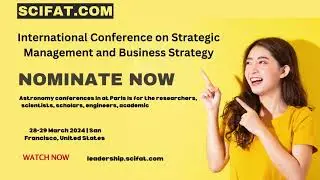 Scifat.com -International Conference on Strategic Management and Business Strategy