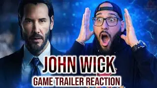 John Wick Game Trailer Reaction | Baba Yaga Enters the Gaming World 🔥