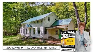 Fixer-Upper in the Catskills | 200 Davis Mt Rd, Oak Hill NY | Albany County Property Tour