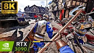 CHIVALRY 2 8K MAX Settings | RTX 3090 | DLSS On | Realistic Battle Royale Gameplay!