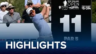 2025 NZ Open | Lucas Herbert First Round Highlights