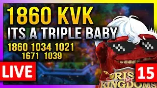 1860 KVK : its a triple baby 🔥 LIVE! 🔴 #C11432, #14, #1860, #1034, #1021, #1671 ...