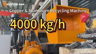 High-Efficiency Waste Radiator Recycling Line | Copper & Aluminum Separation | 2500-4000 kg/h