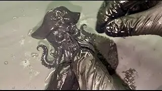 Ultimate Resin Print ASMR | Elegoo Printer Support Removal & Satisfying Crunch Sounds
