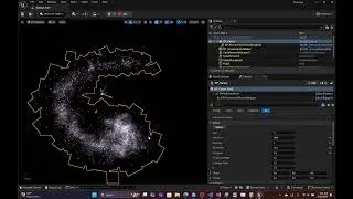 UE5 - Procedural Galaxy generator continued
