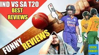 #INDvSA | India vs South Africa 1st T20 | funny match review | bat ball | Crick comedy