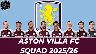 Aston Villa Squad 2025/26 | Players, Market Values & Salaries | Football World Euphoria