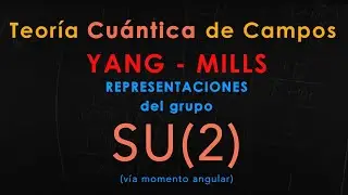 51 - TEORÍA CUÁNTICA de CAMPOS [ Yang Mills: SU(2) vía Momento Angular ]