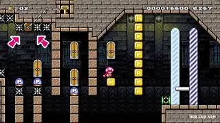 [SMM2[ hrhgln's Haunted Hangout #TS v2 by Pengy