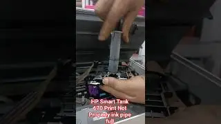 HP Smart Tank 670 Print Not Properly ink pipe full#hp#service#ink #printersupportsoftware
