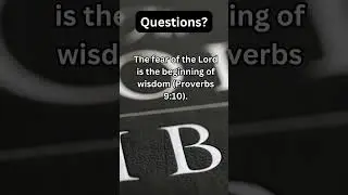 What is the source of all wisdom?  #religion #livingfaith #bible #questions