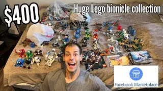I bought a massive Lego Bionicle collection on the Facebook Marketplace