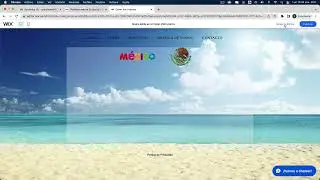 Crear páginas web en WIX