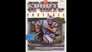Commodore 64 Disk Loader Cinemaware TV Sports Football 1990