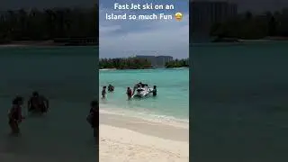 Fastest Jet Ski Ever in Maldives #jetskiracing #experience #gofast #saturdayspeed #topspeed