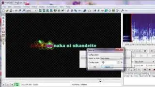 Aegisub karaoke effect - Sakura (Automation Lua script)