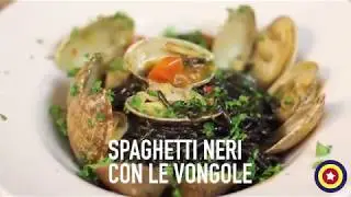 Spaghetti Neri con le vongole: The Pasta Factory
