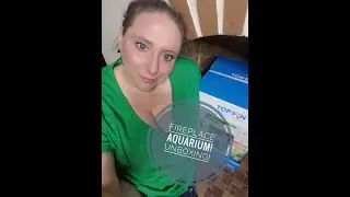 Top Fin Underwater Worlds Unboxing, Review and Set Up (fire place tank pt. 1)