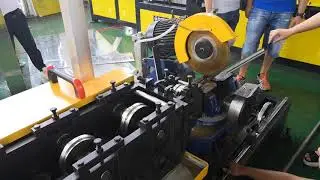 T30 TDC flange roll forming machine automatic production line