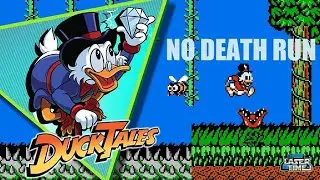Ducktales: No Death Run (On Difficult )Full Commentary -Nes