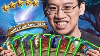 Spending 40 Mana in 1 Turn?! Celestial Druid! | Forged in the Barrens | Hearthstone