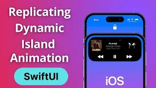 Dynamic Island Animation in SwiftUI - Replicate Dynamic Island in SwiftUI
