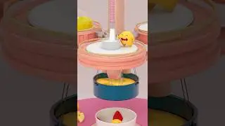 make an easy mango pudding #3d#animation#howto#food#dessert#fyp#choubao#shorts
