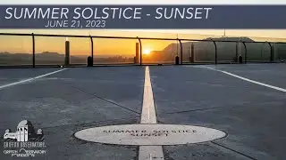 SUMMER SOLSTICE - SUNSET | GRIFFITH OBSERVATORY | JUNE 21, 2023
