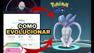 &iexcl;COMO EVOLUCIONAR INKAY A MALAMAR EN POKEMON GO!