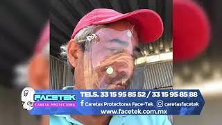 Caretas protecci&oacute;n facial facetek