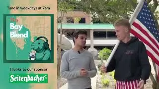 Running shirtless on Bayshore Blvd to unify the country! + a new Rays stadium plan in motion