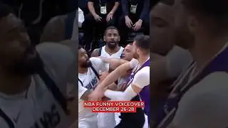 NBA FUNNY VOICEOVER 12/26-28/24 😂😂😂 #shorts