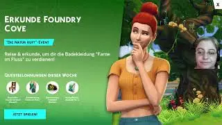 Sims 4 Natur ruft Event und mehr, dann DDV Event, TdG und Peter Pan Update (gestreamt 02.07.2025)