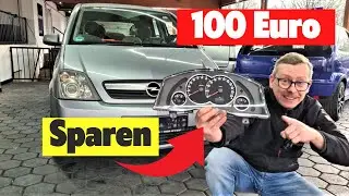 Opel Meriva Tacho ausbauen | Tachobeleuchtung Wechseln |