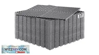 VEVOR Interlocking Drainage Floor Mats 17.6mm PP Tiles
