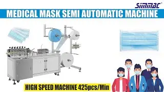 Semi Automatic Mask Making Machine