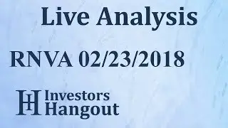 RNVA Stock Rennova Health Inc. Live Analysis 02-23-2018