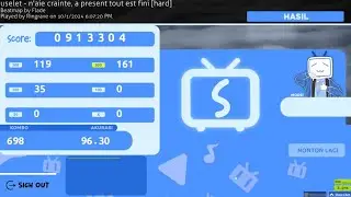 Osu!Mania 4k Warrior - n'aie crainte by Uselet -FC-