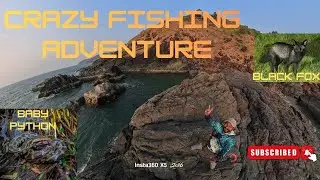 CRAZY FISHING ADVENTURE #FISHING IN GOA #ROCK FISHING #BAIT FISHING #JIG FISHING