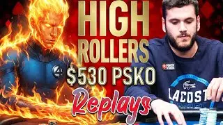 HIGH ROLLERS #19 $530 leitalopez | Rus_us8  Final Table Replays 2019