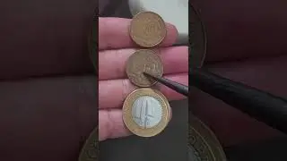 🔥3 moedas valiosas de 5 centavos 2005 e 5 centavos e moeda valiosa r$ 1 BC 40 anos ❗moedas valiosas