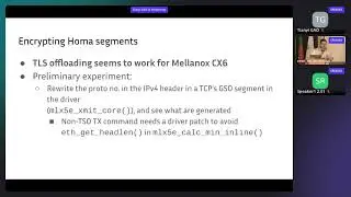 Netdev 0x16 - HomaLS Tunneling messages through secure segments