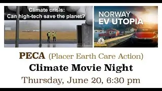 EVs // High Tech: PECA Climate Movie Night