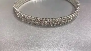 'ICE' Diamante Crystal Ankle Bracelet