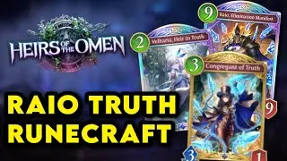 I JUST GOT 75% WIN RATE WITH THIS WEIRD RAIO DECK | Truth Runecraft Shadowverse Worlds Beyond