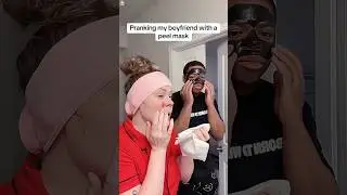 Pranking my boyfriend with a peel mask #tattoo #tattooideas #tattooartist #artist #inkgang #skinart